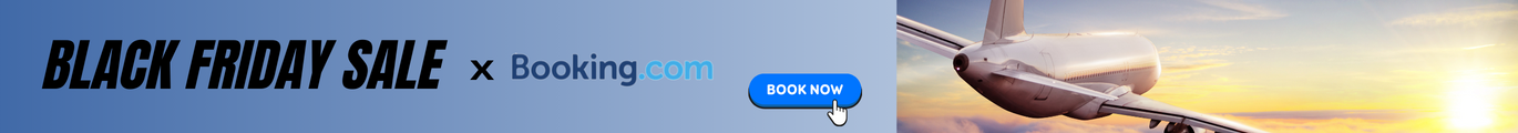 Booking.com kortingscode banner