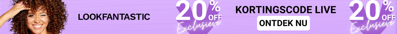 LookFantastic kortingscode banner